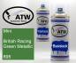 Preview: Mini, British Racing Green Metallic, 895: 400ml Sprühdose + 400ml Klarlack - Set, von ATW Autoteile West.